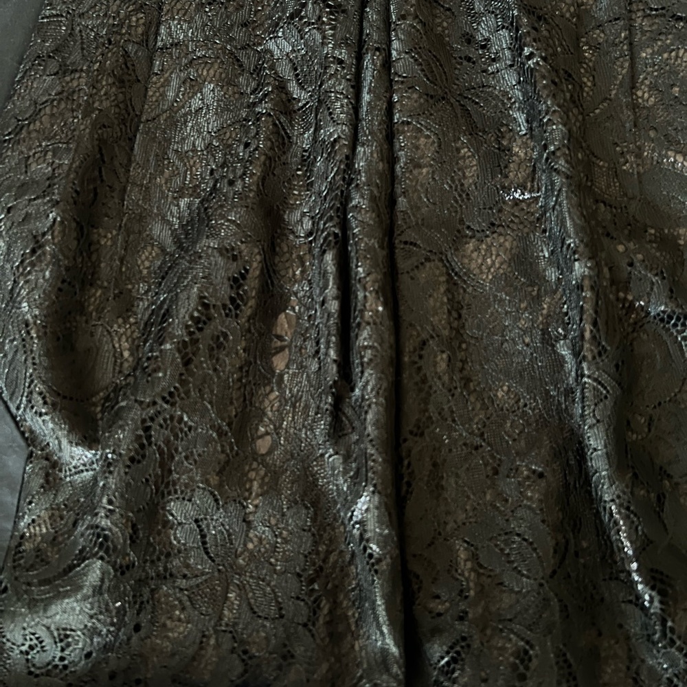 Balenciaga Black lace mini skirt - Picture 4 of 6